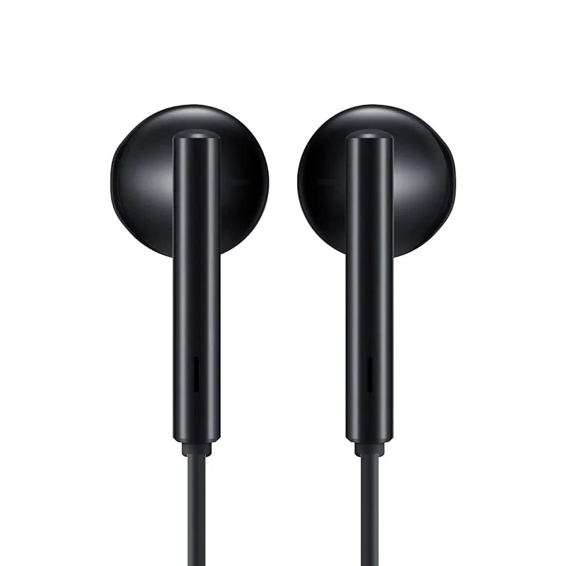 Huawei-CM33 Fones de ouvido com fio, meio fone de ouvido, Hi-Res Audio Certificated Headset, microfone Earbuds, original