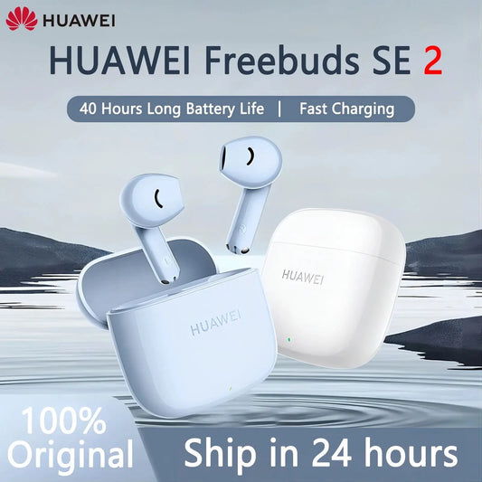 Huawei-FreeBuds SE 2 - Fones de Ouvido Sem Fio - Bluetooth 5.3, Fones De Ouvido Original