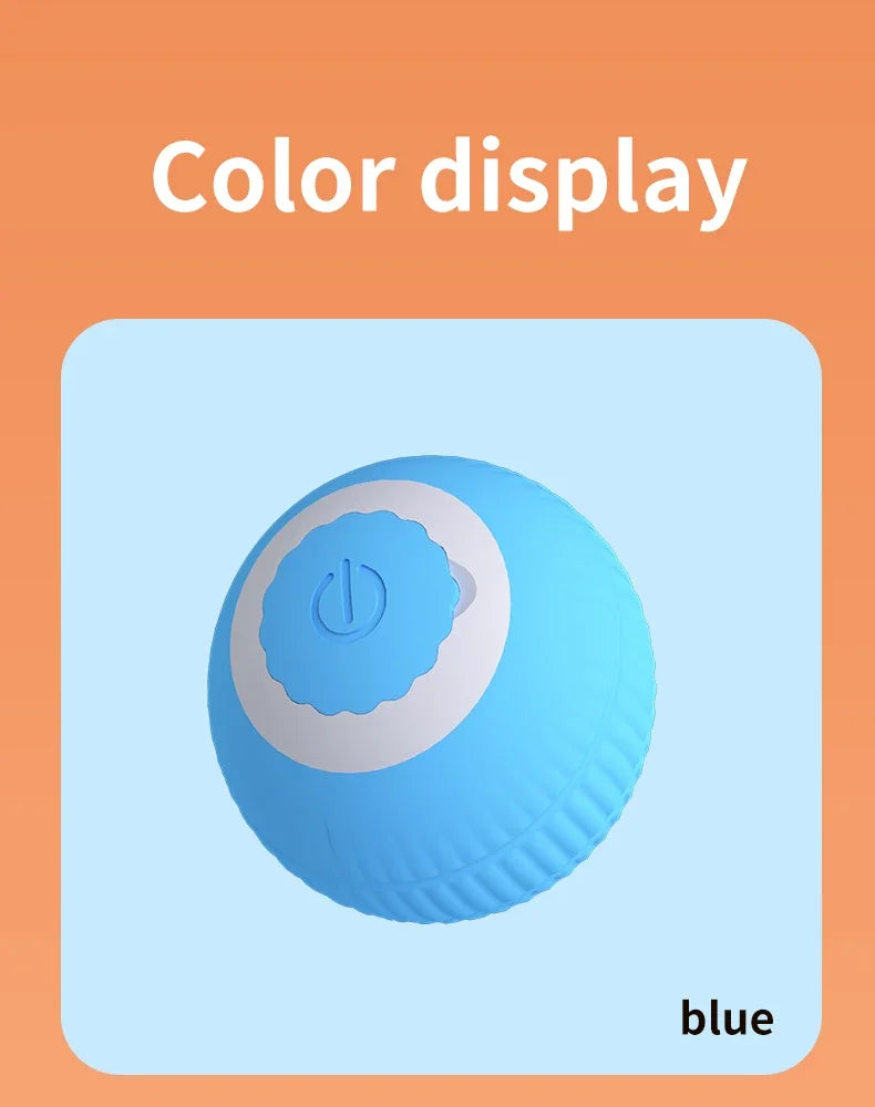 Bola de rolamento elétrica automática para gatos e gatinhos, teaser automátic