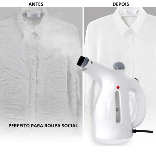 Vaporizador de roupa e higienizador portátil - 110v - para passar roupa, steamer